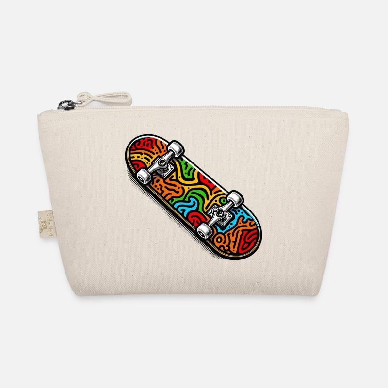 Skateboard Bio-Täschchen