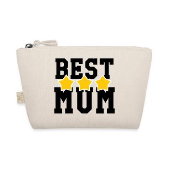 Best Mom - Mother's Day - Organic Pouch - nature - Front