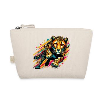 Cheetah - Organic Pouch - nature - Front