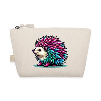Igel - Bio-Täschchen - Natur - Vorne