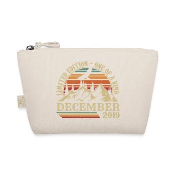 Vintage December 2019, great since December 2019 - Organic Pouch - nature - Front