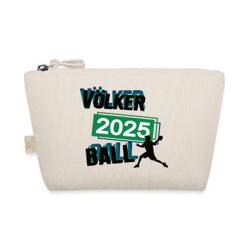 Völkerball Spieler Team Turnier Mannschaft in 2025 - Bio-Täschchen - Natur - Vorne