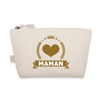 Maman d'Amour - Fête des Mères - Trousse biologique - nature - Devant