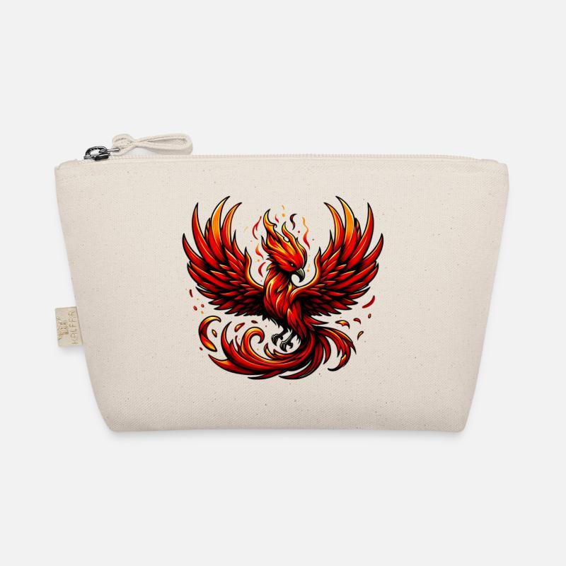 Roter Phönix Bio-Täschchen