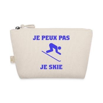 JE PEUX PAS. SKI. MONTAGNE. RAQUETTE. SNOW - Trousse biologique - nature - Devant
