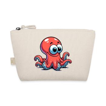 Octopus - Organic Pouch - nature - Front