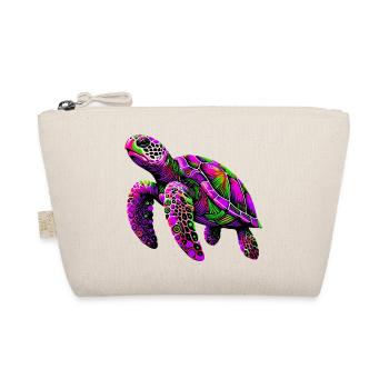 Schildkröte - Bio-Täschchen - Natur - Vorne