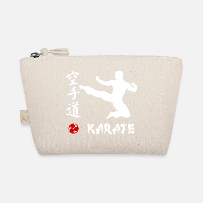 Karate white Organic Pouch