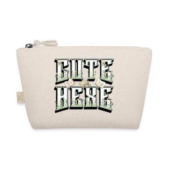 Hexen Design, Geschenkidee, Geschenk Freundin - Bio-Täschchen - Natur - Vorne