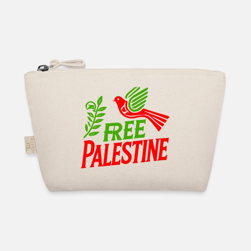 Free palestine - Bio-Täschchen - Natur