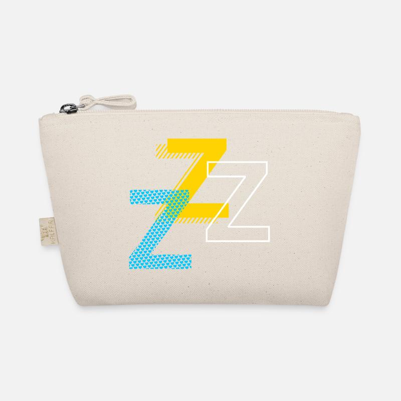 Alphabet Letter Z Organic Pouch