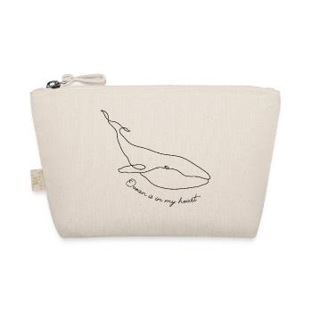 Ocean is in my heart - Bio-Täschchen - Natur - Vorne