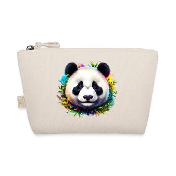 Panda - Bio-Täschchen - Natur - Vorne