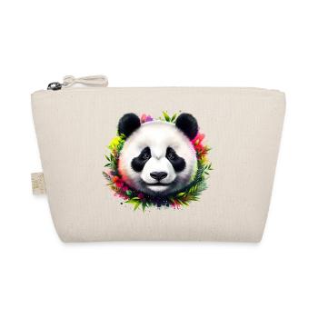 Panda - Bio-Täschchen - Natur - Vorne