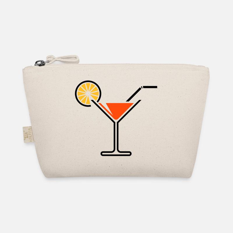 Cocktail / Verre à cocktail / Martini + (Orange) Trousse biologique