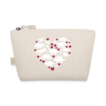 I Love Dinosaurs - Organic Pouch - nature - Front