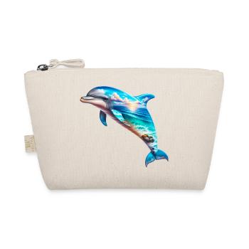 Dolphin - Organic Pouch - nature - Front
