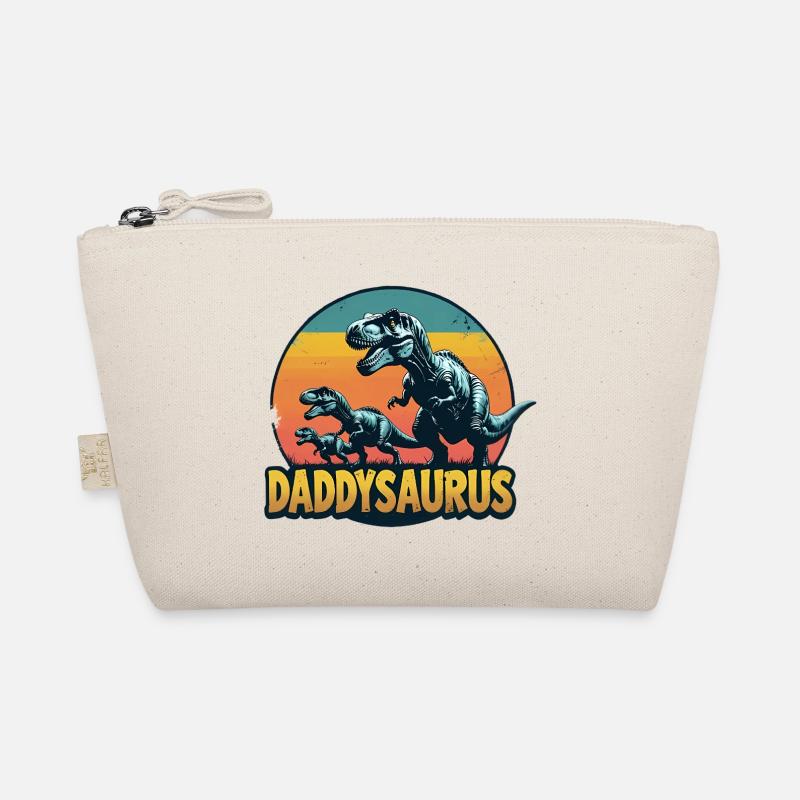 Daddysaurus - Bio-Täschchen - Natur