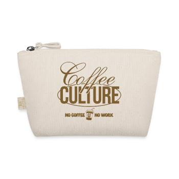 Coffee Culture – No Coffee, No Work - Organic Pouch - nature - Front