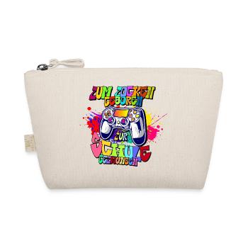 Graffiti Controller Neonfarben progamer - Bio-Täschchen - Natur - Vorne