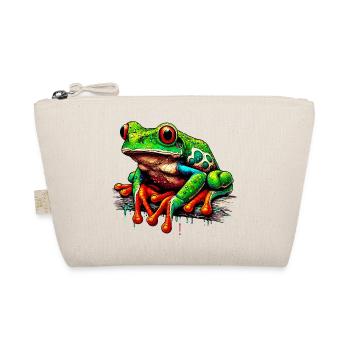 Frog - Organic Pouch - nature - Front