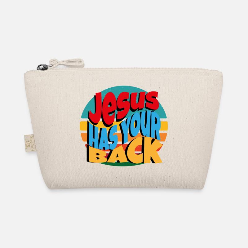 Jesus has Ur Back Organic Pouch