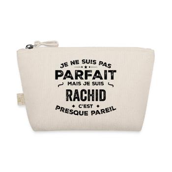 Rachid – A First Name, a Funny and Proud Legend - Organic Pouch - nature - Front