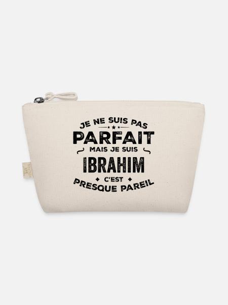 Ibrahim – ein lustiger und stolzer Vorname, Legende - Bio-Täschchen - Natur - Vorne