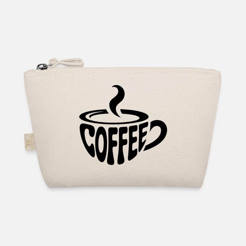 Kaffee - Cooles Café Logo Bio-Täschchen