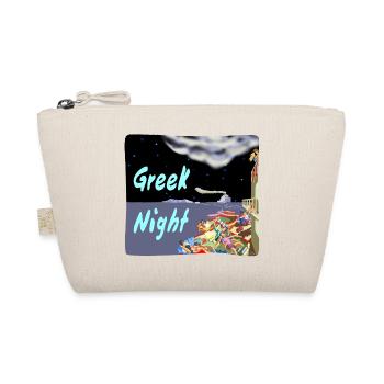 Greek Night - Bio-Täschchen - Natur - Vorne