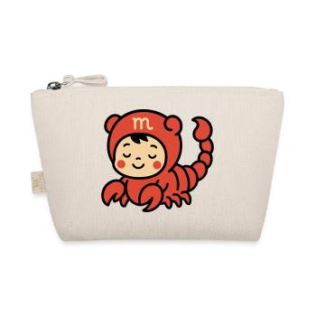 Cute Astro Scorpio Zodiac Sign - Organic Pouch - nature - Front
