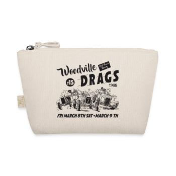 Conception de la course de dragsters Woodville - Trousse biologique - nature - Devant