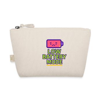 Low Battery Mode - Organic Pouch - nature - Front