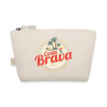 Costa Brava Vintage Katalonien Spanien Souvenir - Bio-Täschchen - Natur - Vorne