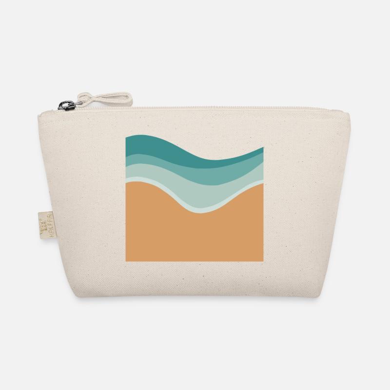Minimal beach Organic Pouch