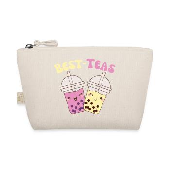 Best Teas cute kawaii bubble tea boba tea - Organic Pouch - nature - Front