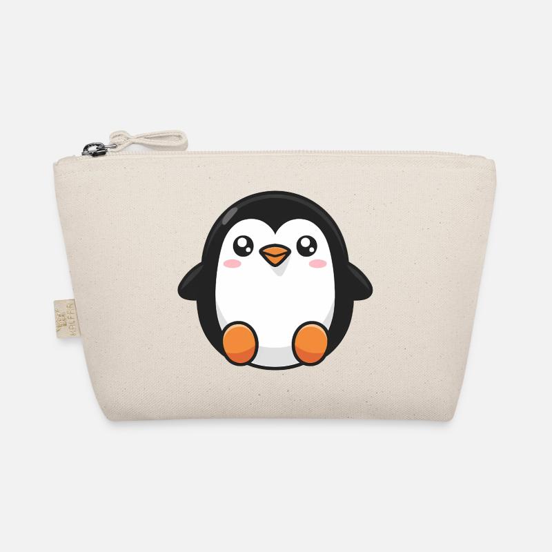 süßer Pinguin Bio-Täschchen