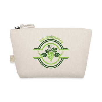 Logo vigne Bourguignonne avec des escargots  - Trousse biologique - nature - Devant
