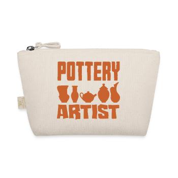 Ceramics Artists Vases Pottery Art - Organic Pouch - nature - Front
