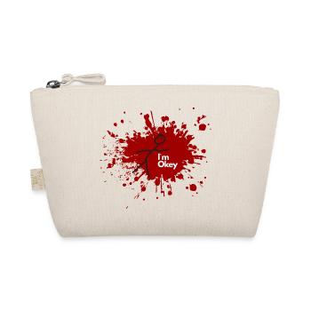 Goutte de sang humoristique avec un dicton - Trousse biologique - nature - Devant