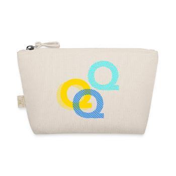Letter Q q - Organic Pouch - nature - Front