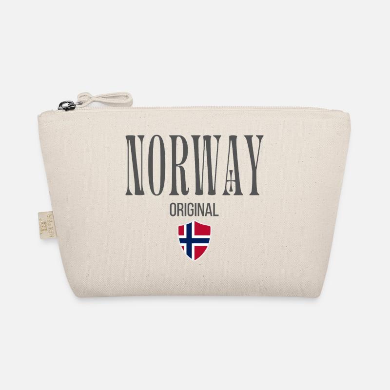 Ursprünglich aus Norwegen, geboren in Norwegen - Bio-Täschchen - Natur