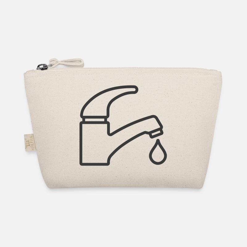 Robinet d’eau Robinet Icône Logo Plombier Trousse biologique
