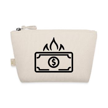 Burning Money - Organic Pouch - nature - Front