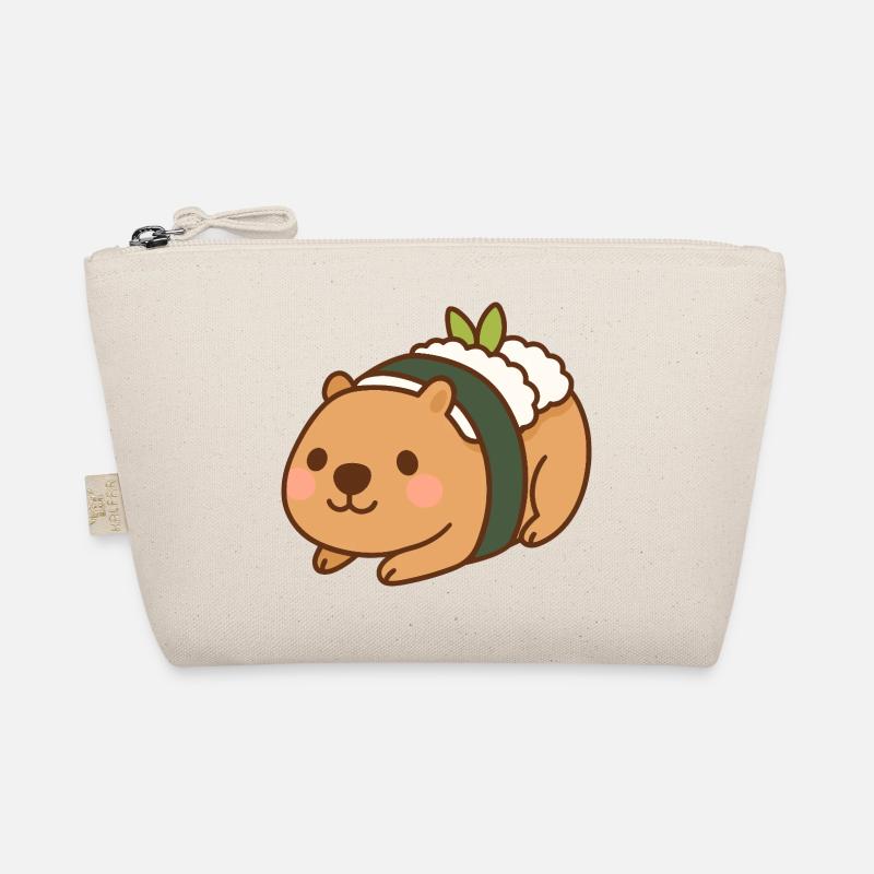 Capybara Sushi – cute & delicious 🍣🦫 Organic Pouch