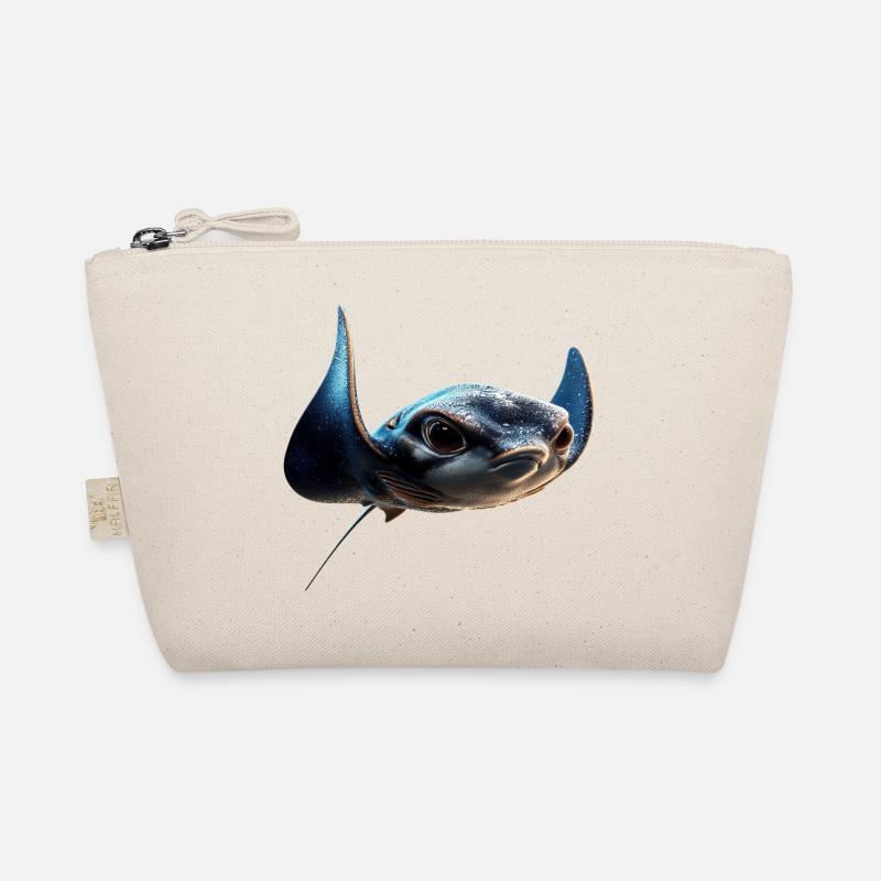 Manta Rochen Teufelsrochen Stachelrochen Taucher Bio-Täschchen
