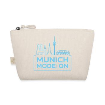 Munich Mode On Skyline Bayern Design - Bio-Täschchen - Natur - Vorne