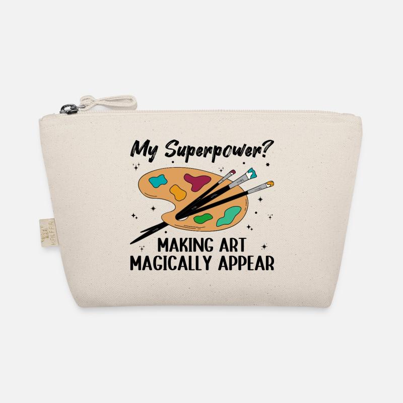 Cool Artist Making Art Magically Appear Painter Organic Pouch