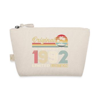 33rd Birthday Original November Vintage 1992 - Organic Pouch - nature - Front