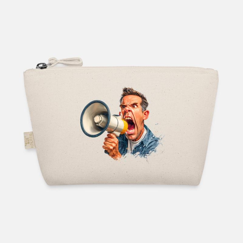 Loud call with megaphone Organic Pouch